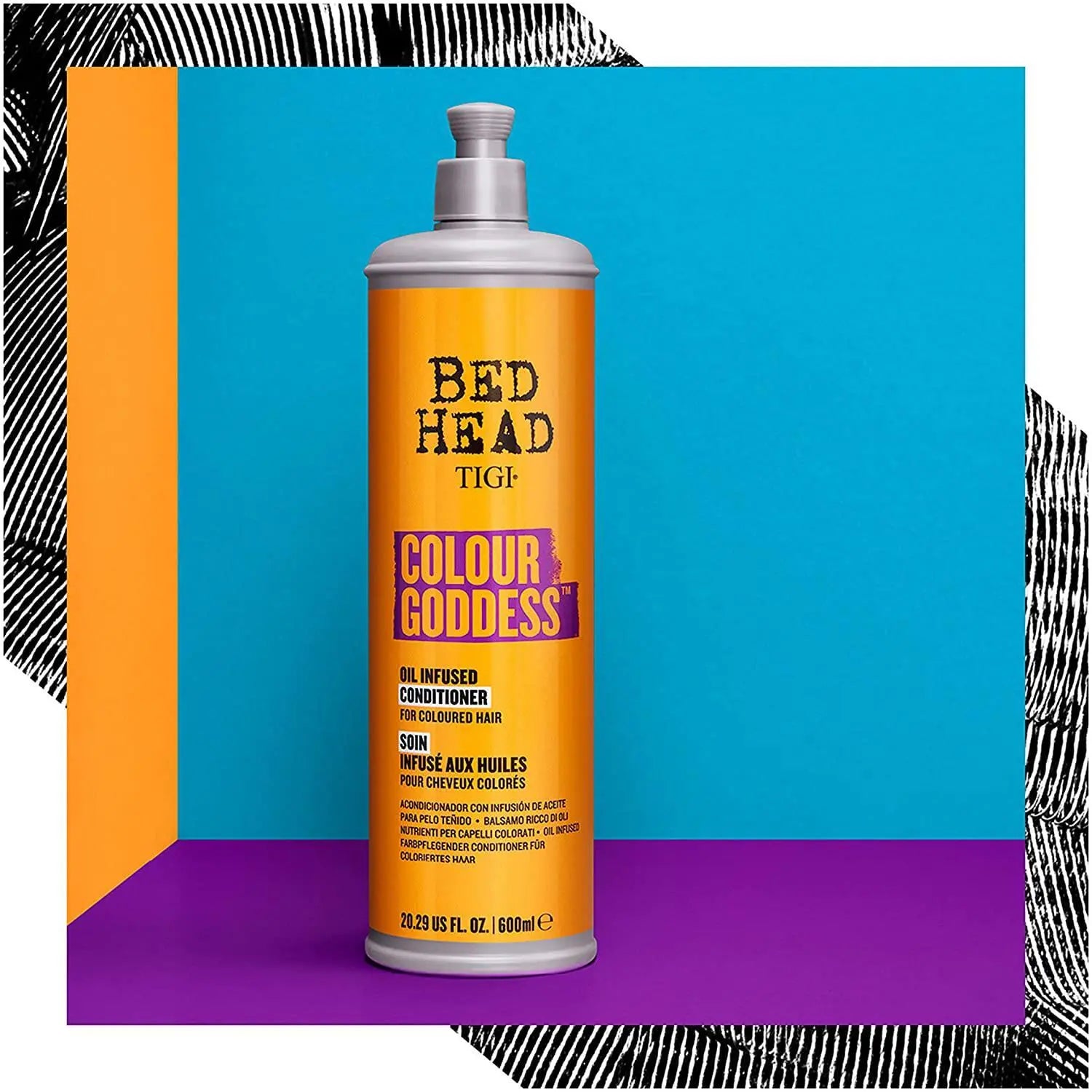 Bed Head by TIGI Color Goddess Oil Infused Conditioner - Coloured Hair 400/600ml