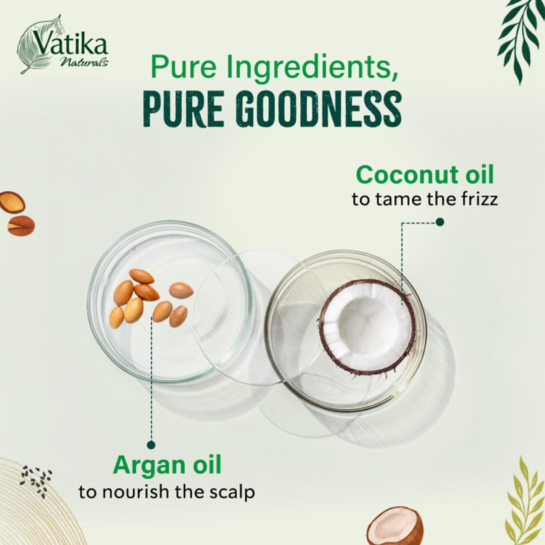 Dabur Vatika Naturals Coconut Argan Ritual Oil 100ml