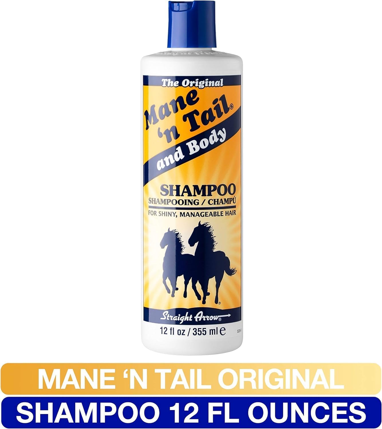 Mane N Tail And Body Shampoo For Shiny Manageable Hair 355ml / 800ml