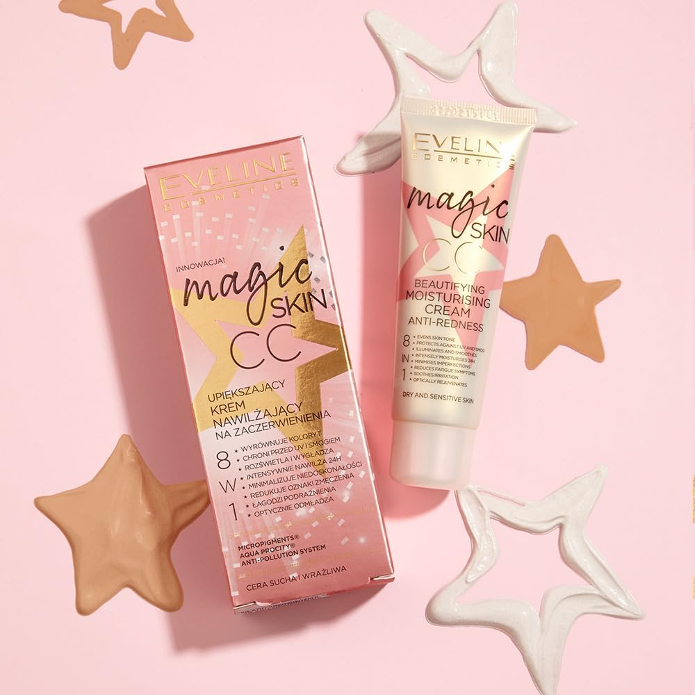 Eveline Magic Skin CC Beautifying Moisturising Cream 50ml