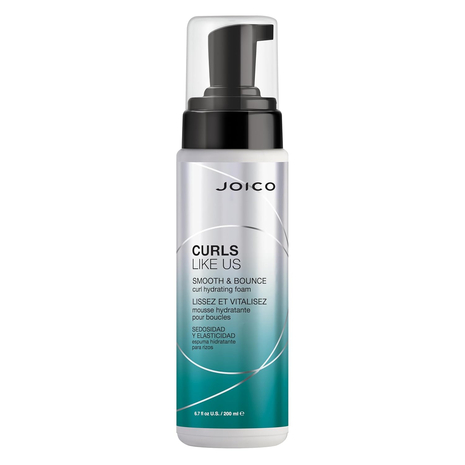 Joico Curls Like Us Smooth And Bounce Curl Hydrating Foam 200ml