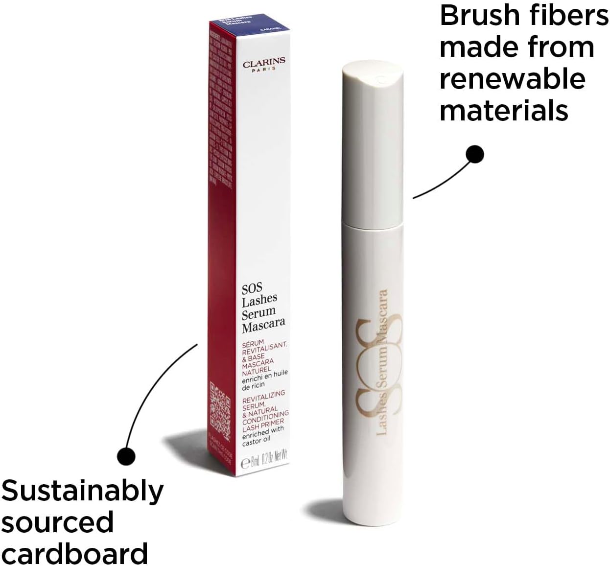 Clarins SOS Lashes Serum Mascara 8ml