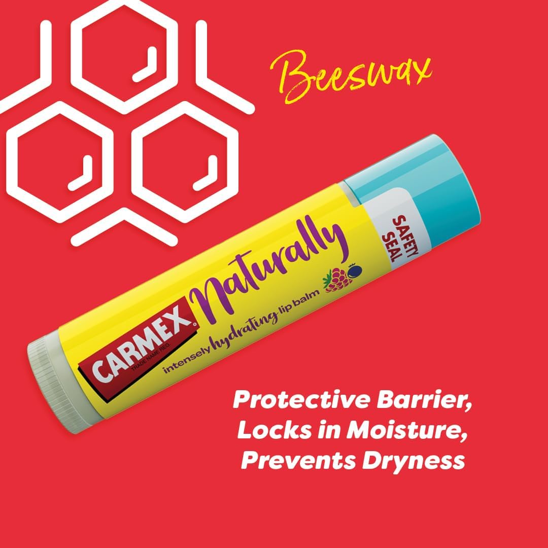 Carma Laboratories Carmex Naturally Berry Lip Balm