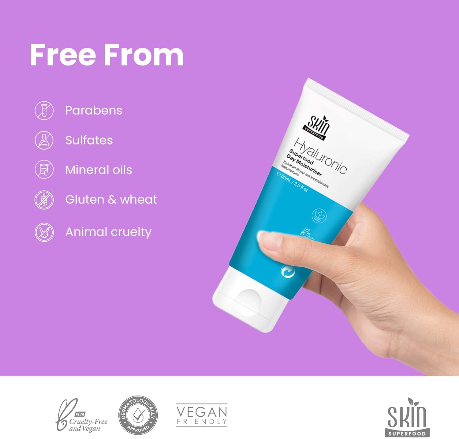 Skin Superfood Hyaluronic Superfood Day Moisturiser 60ml