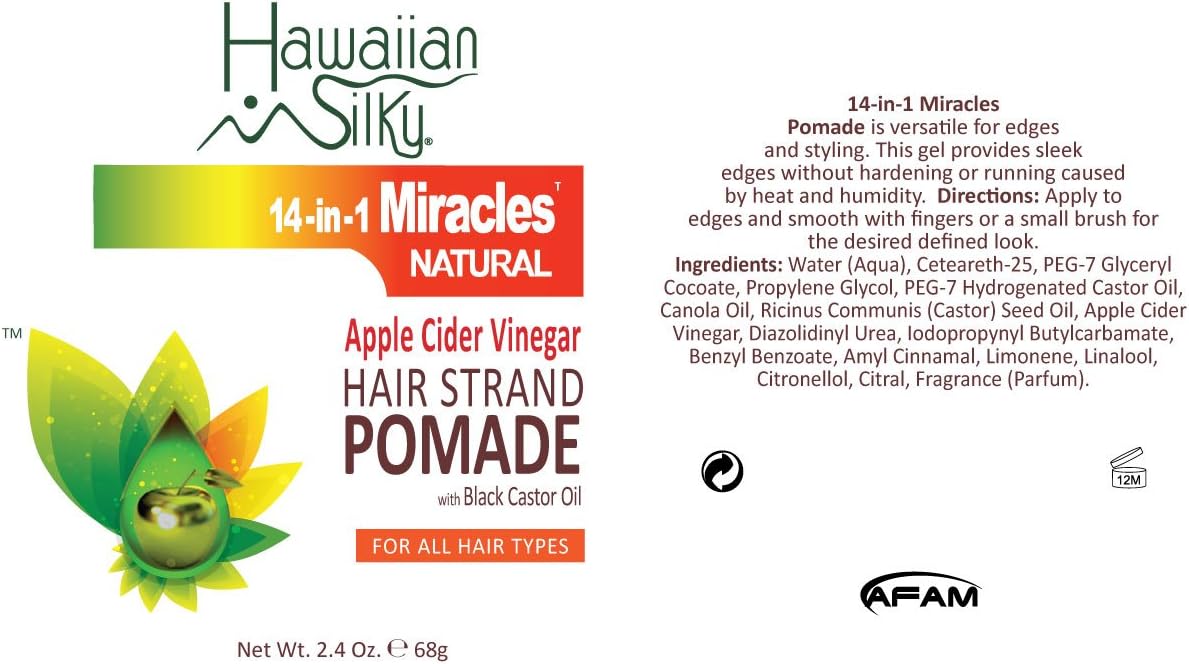 Hawaiian Silky Apple Cider Vinegar Strand Pomade 68g