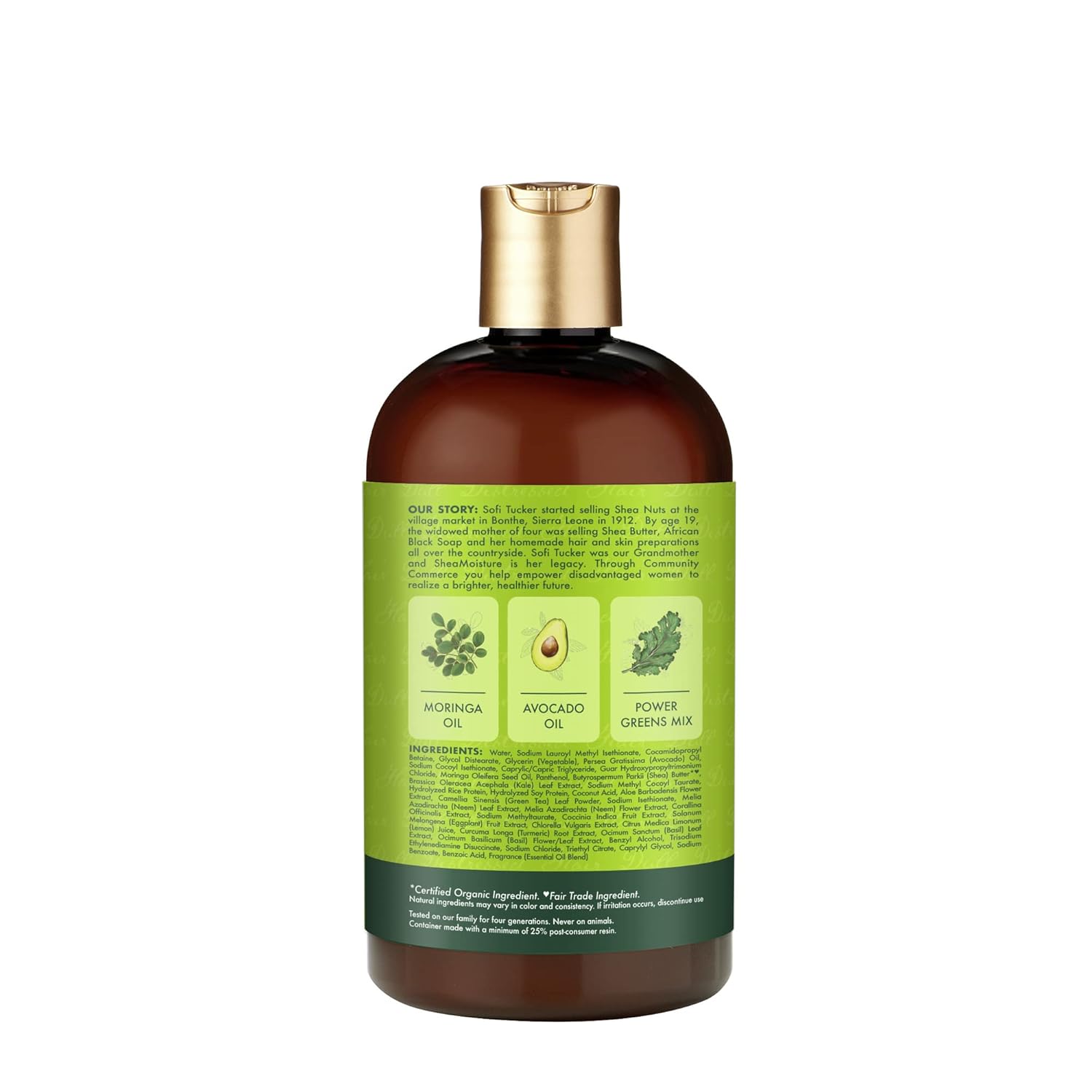 Shea Moisture Power Greens Conditioner With Moringa And Avocado 384ml