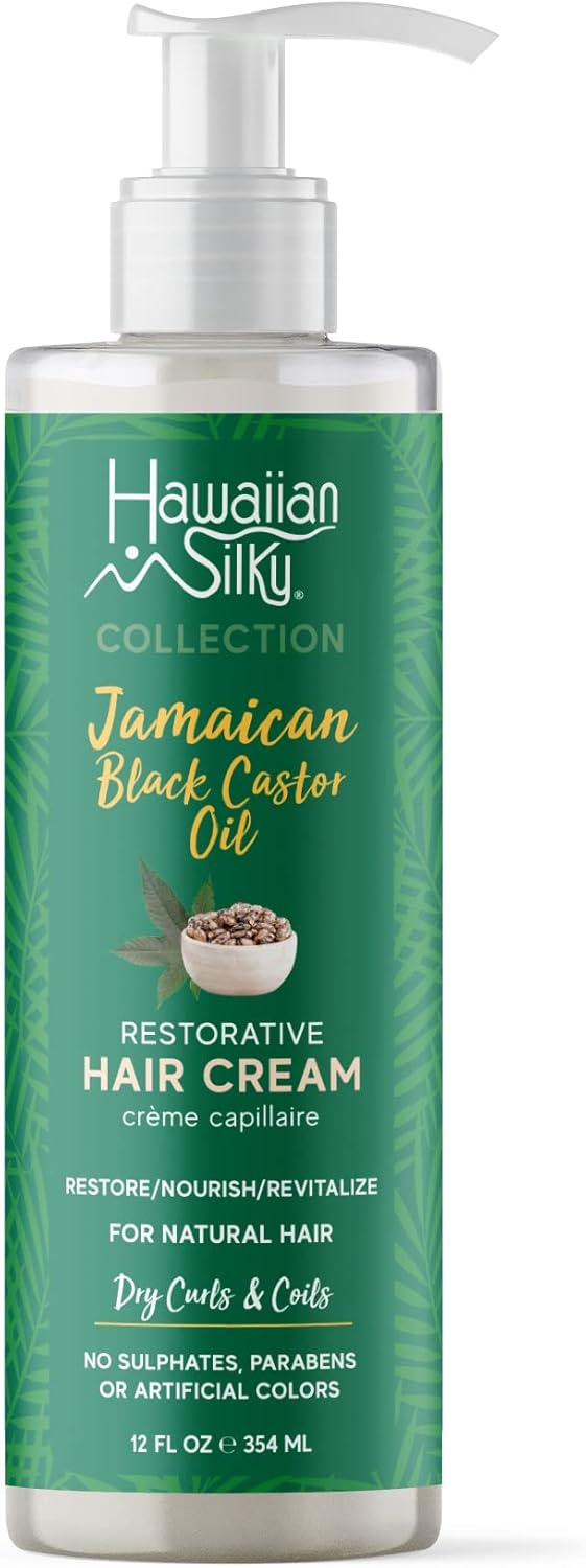 JF Labs Hawaiian Silky Jamaican Black Castor Oil Restorative Hair Cream 354ml
