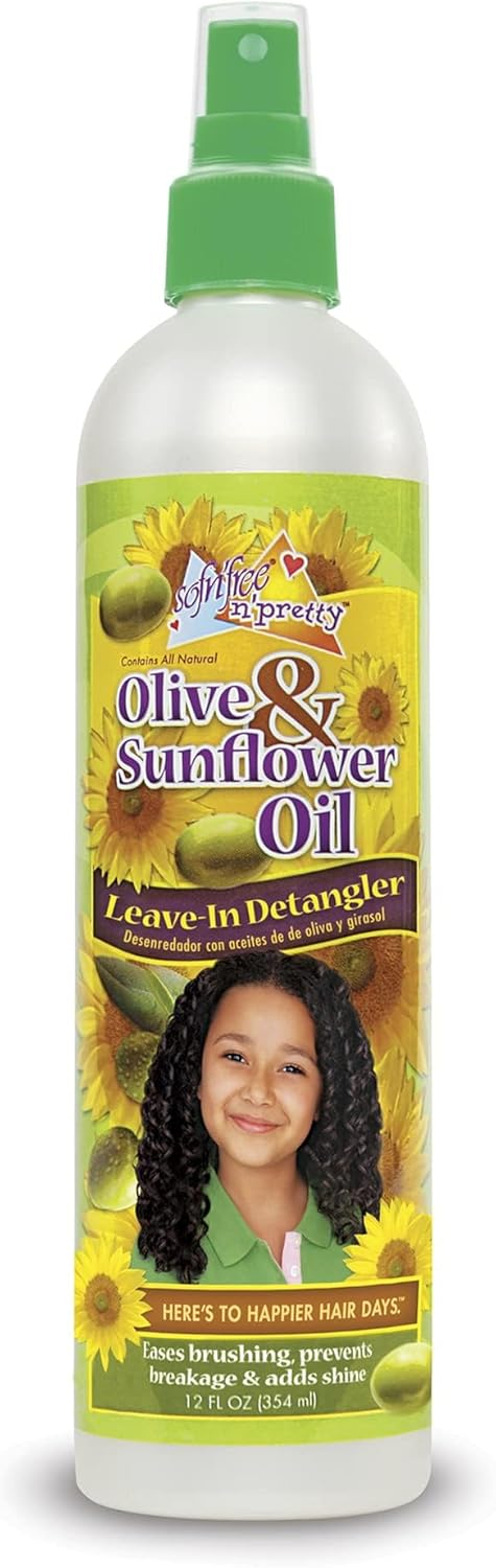 Sof N Free Olive And Sunflower Oil Leave In Detangler 354ml