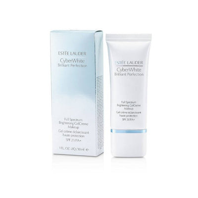 Estee Lauder Cyber White Brilliant Perfection Full Spectrum Gel Creme Makeup 30ml