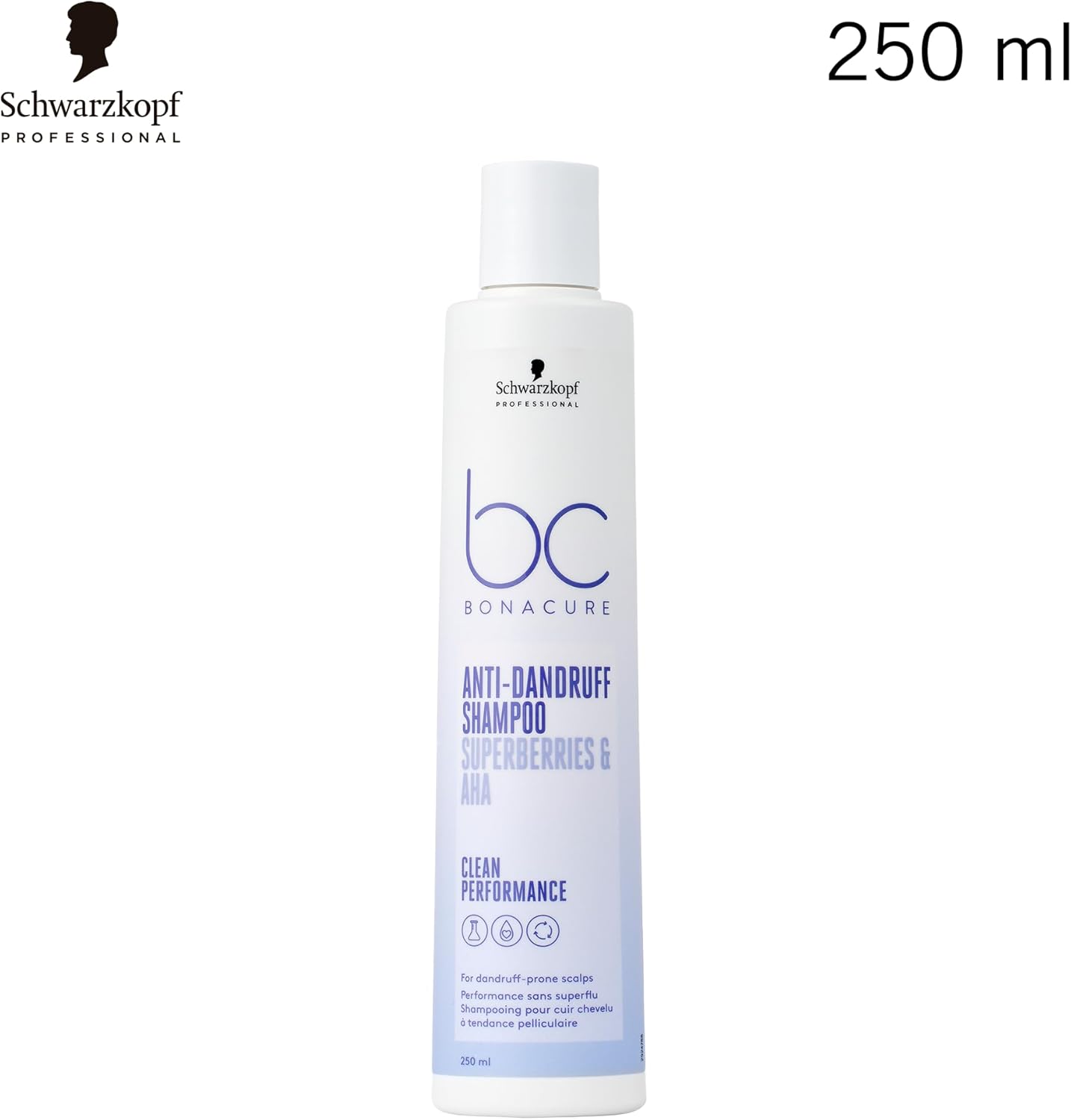Schwarzkopf Bonacure Superberries And AHA Anti Dandruff Shampoo 250ml