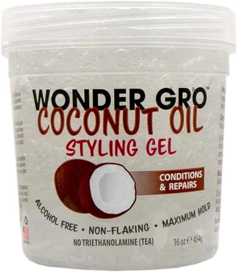 Wonder Gro Coconut Oil Styling Gel 454g