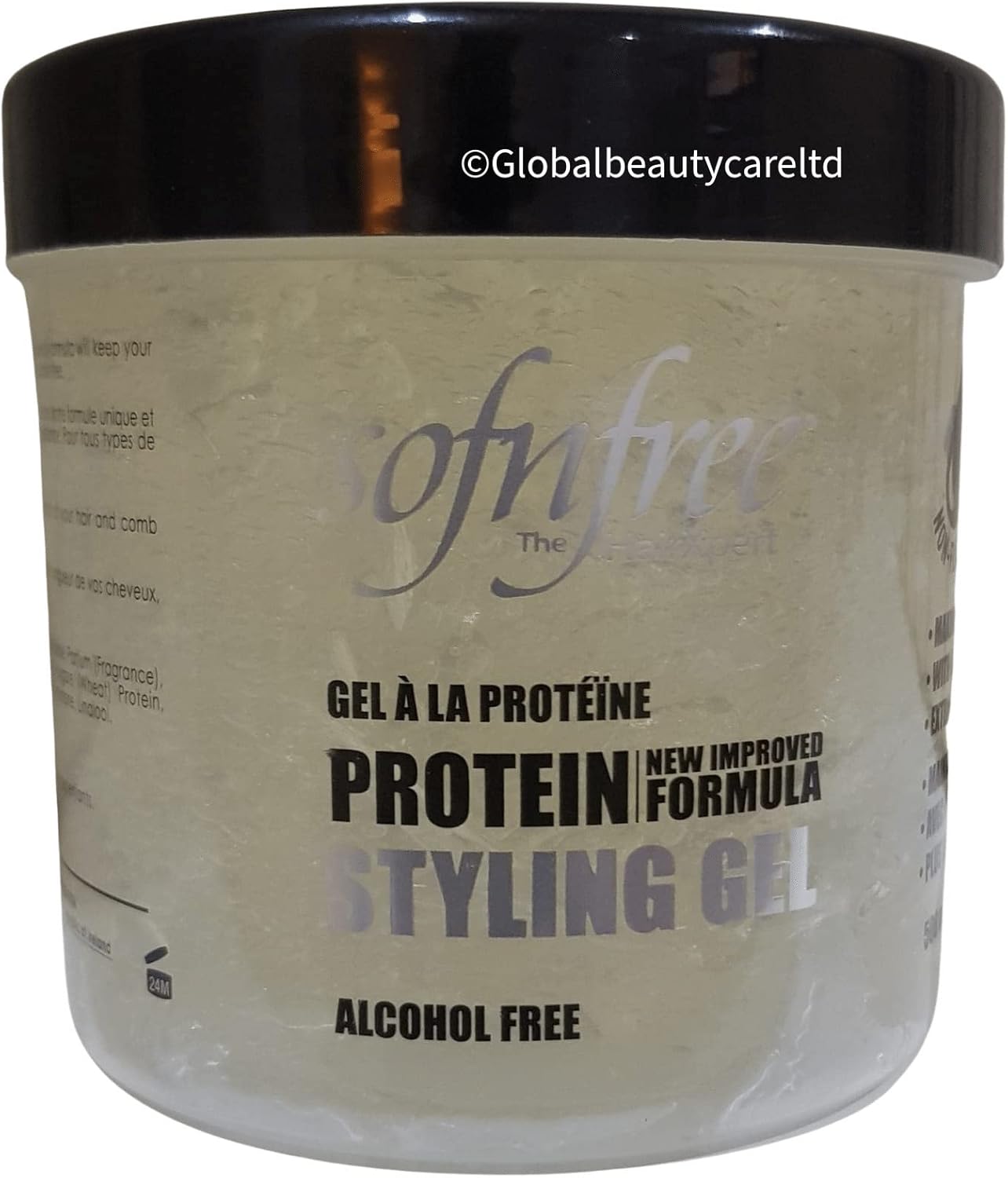 Sof N Free Protein Styling Gel Clear 180ml, 500ml / 907ml
