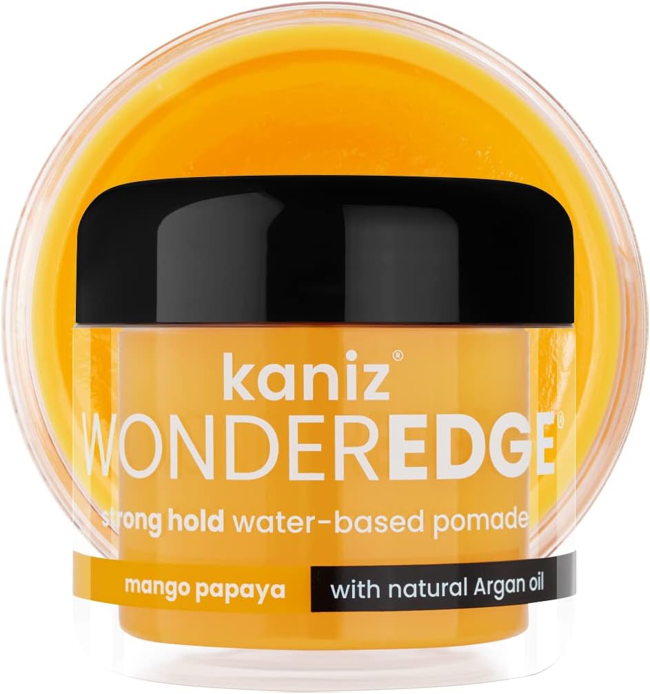 Kaniz Wonder Edge Mango Papaya Scent Strong Hold Water Based Pomade 120ml