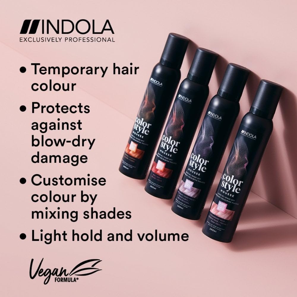 Indola Exclusively Professional Color Style Temporary Colouring Mousse 200ml