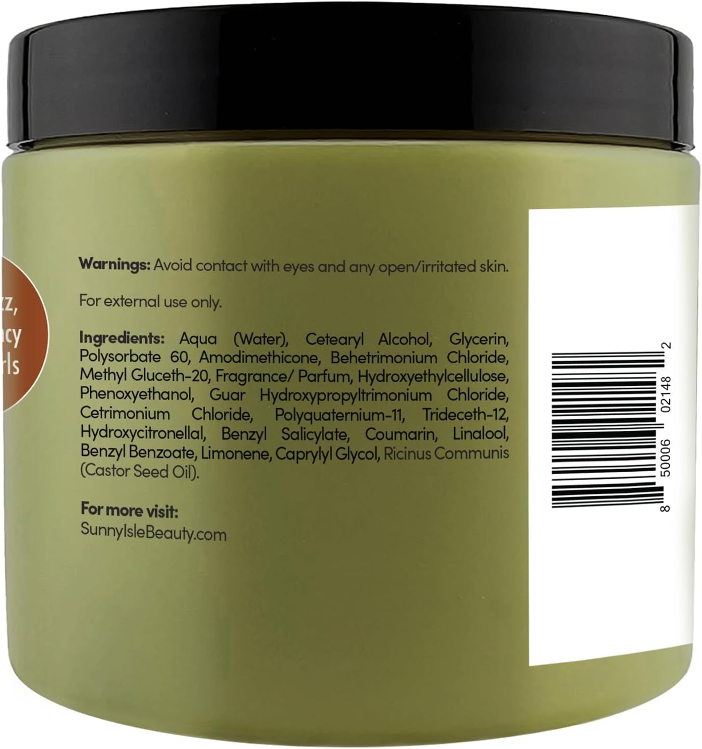 Sunny Isle Shea Coconut Curling Creme 16oz