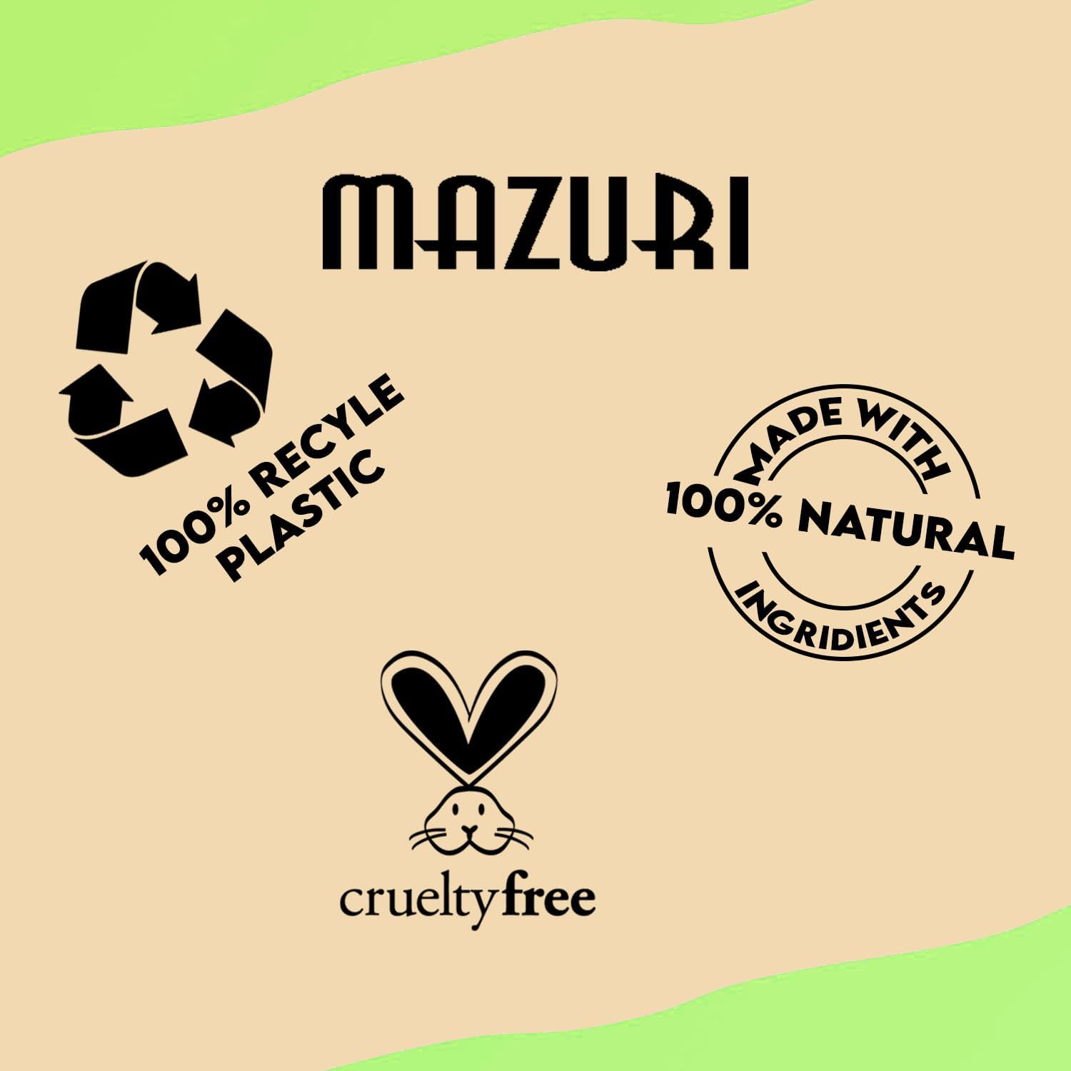 Mazuri Braid Oil For Hair And Scalp With Castor & Amla Oils 237ml