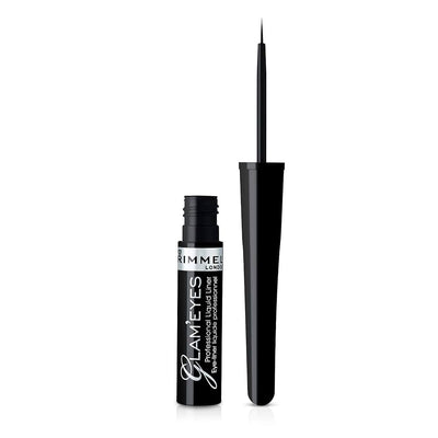 Rimmel Glameyes Professional Liquid Eyeliner 001 Black Glamour