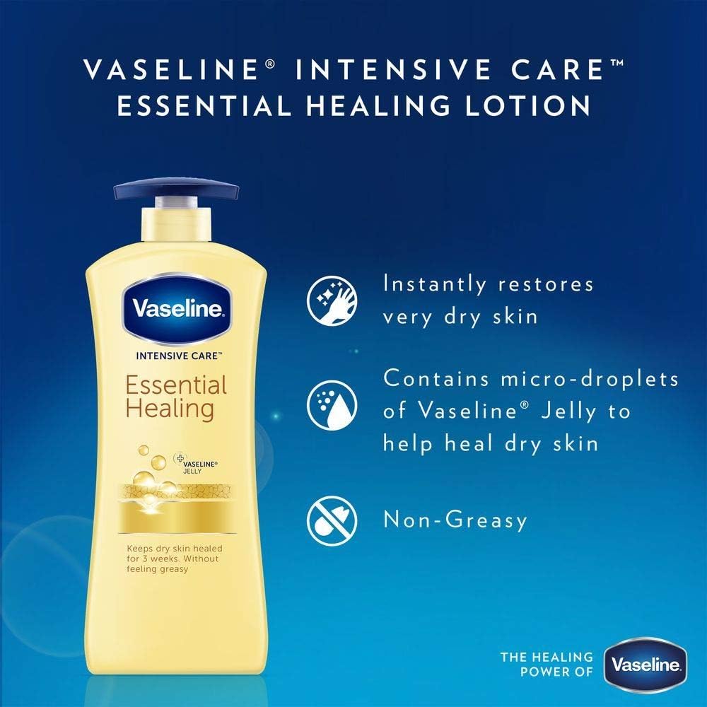 Vaseline Intensive Care Essential Healing Body Lotion - All Sizes