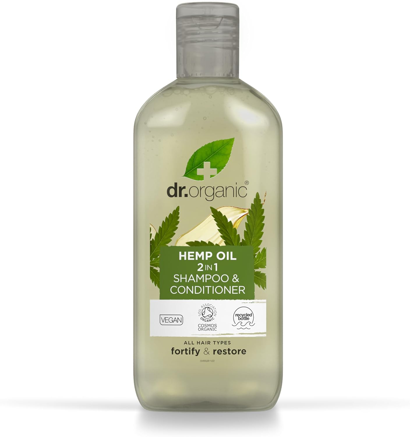 Dr Organic Bioactive Haircare Hemp Oil 2 In 1 Shampoo And Conditioner 265ml