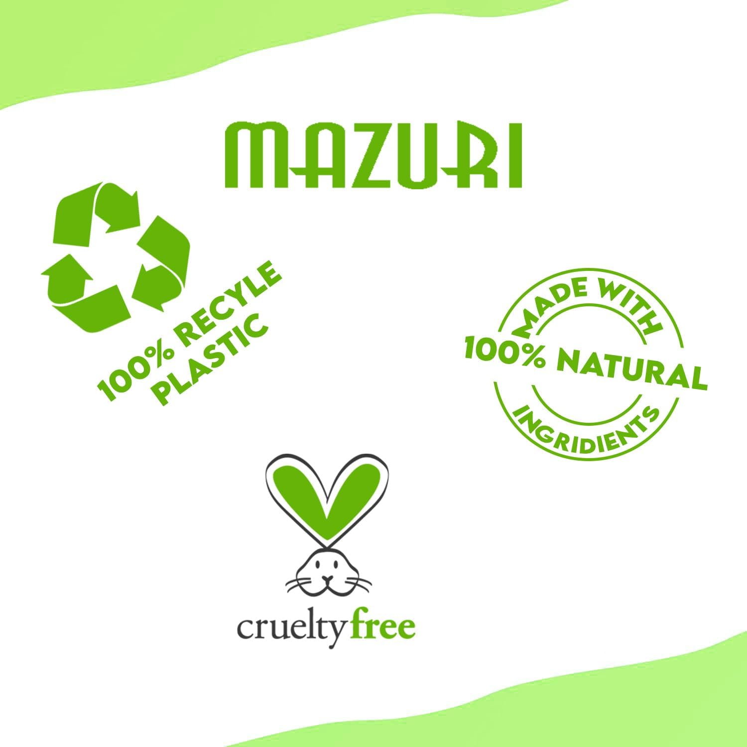 Mazuri Braiders Gel Controls Edges And Ends With Almond Oil & Maca Root 355ml