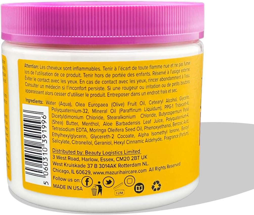 Mazuri Leave In Collection No Rinse Conditioning Cream 453g
