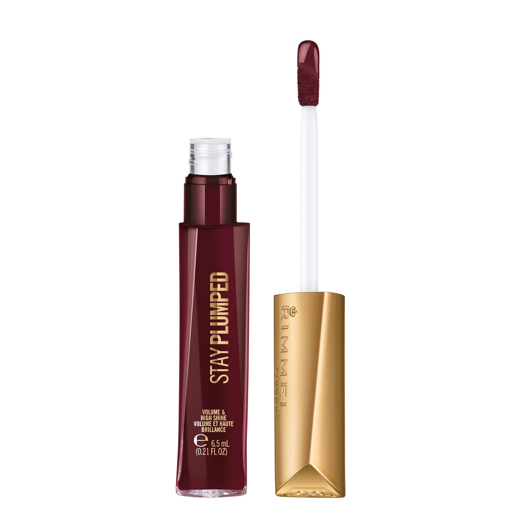 Rimmel Oh My Gloss Plump Lip Gloss 841 Bittersweet Plum 6.5ml