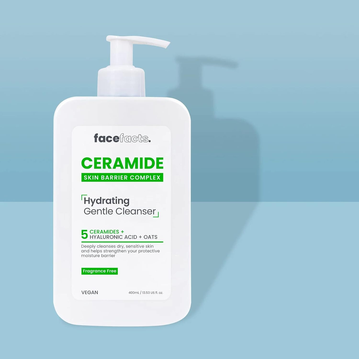 Face Facts Ceramide Hydrating Gentle Cleanser 200ml / 400ml