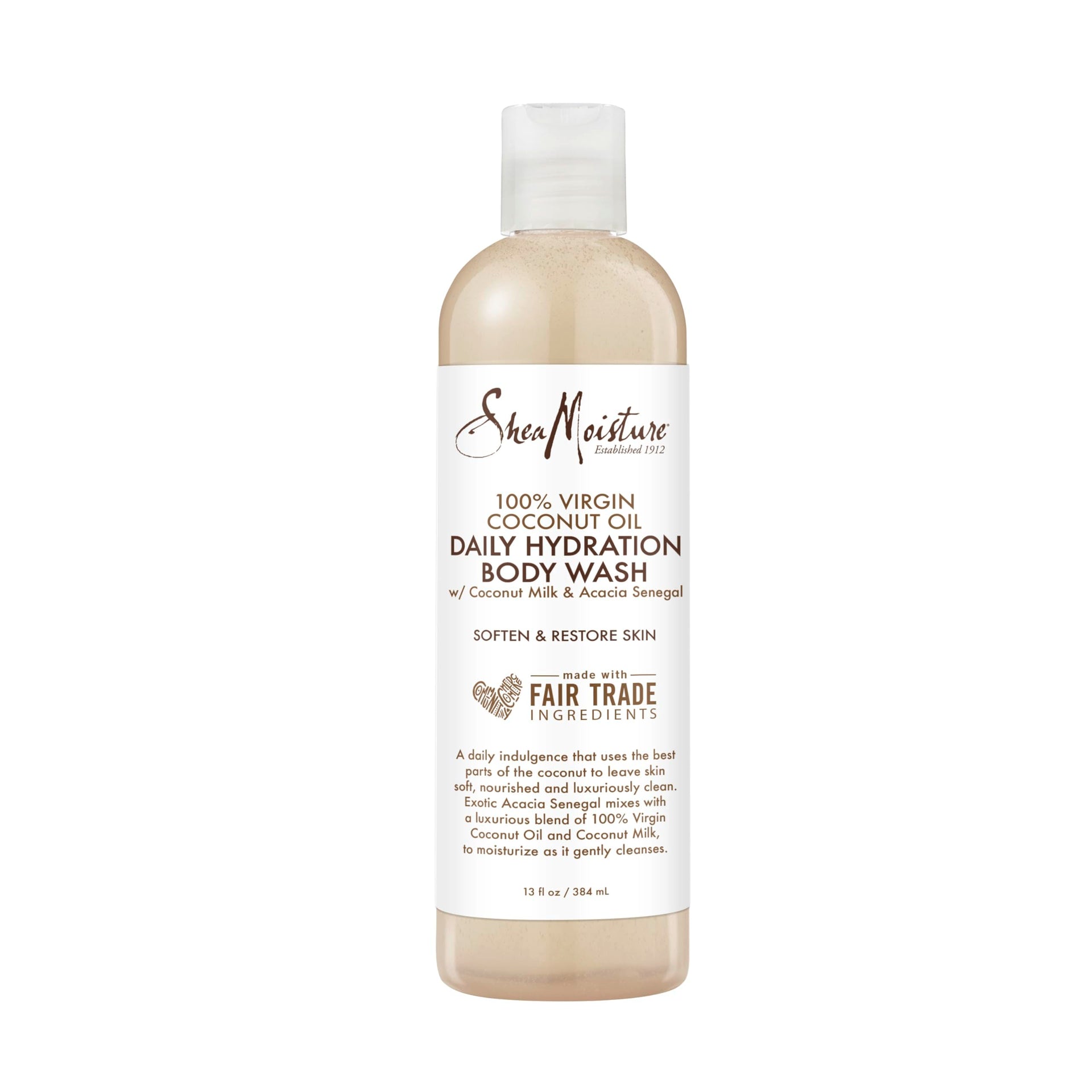Shea Moisture 100% Virgin Coconut Oil Daily Hydration Body Wash 384ml