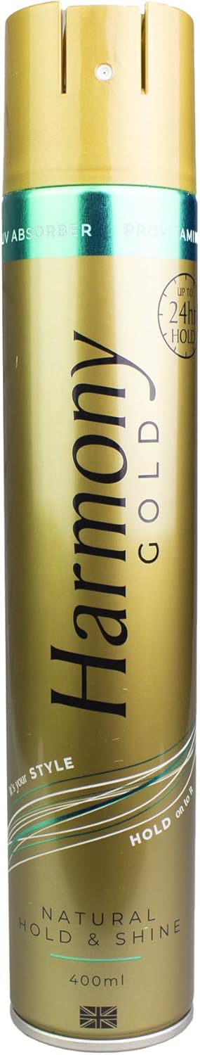 Harmony Triple Dry Natural Hold And Shine Spray 400ml