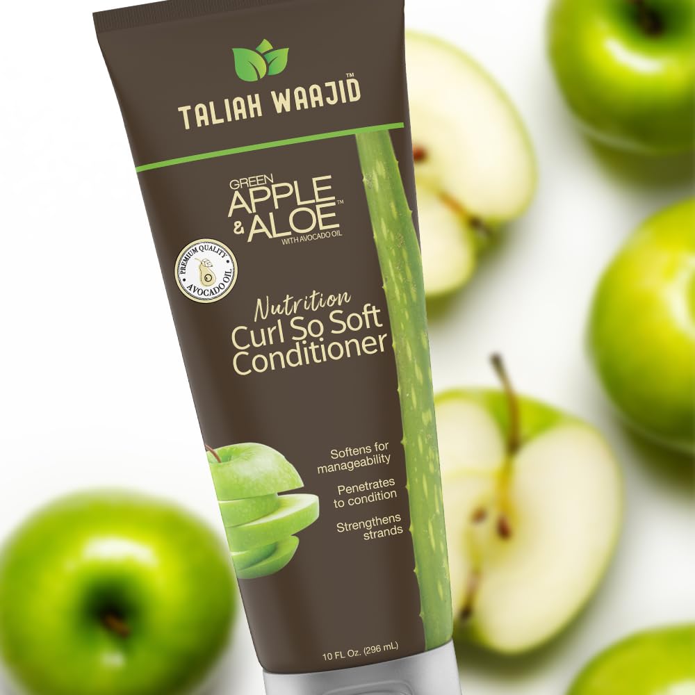 Taliah Waajid Green Apple And Aloe Nutrition Curl So Soft Conditioner 296ml