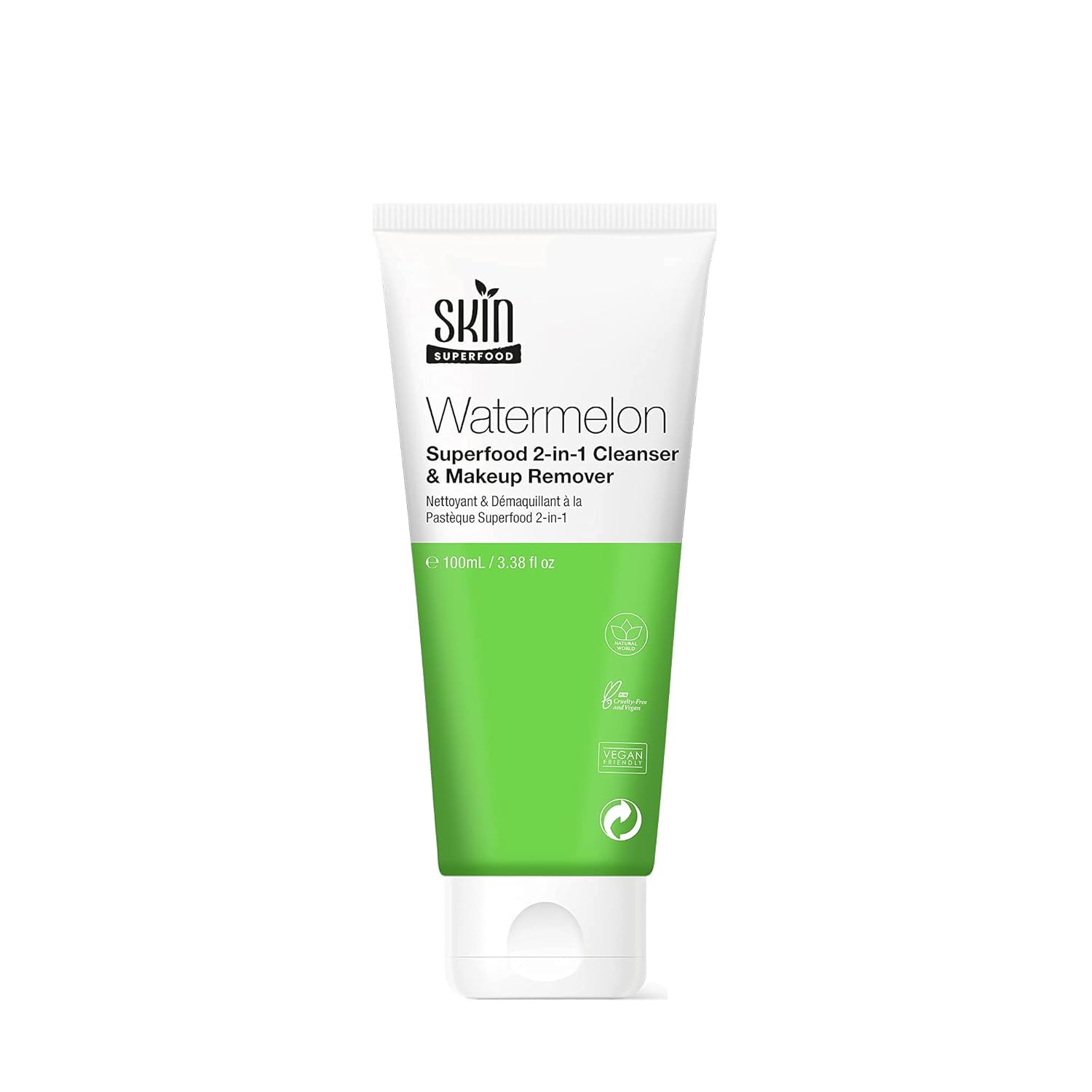 Skin Superfood Watermelon Superfood 2 In 1 Cleanser And Makeup Remover 100ml