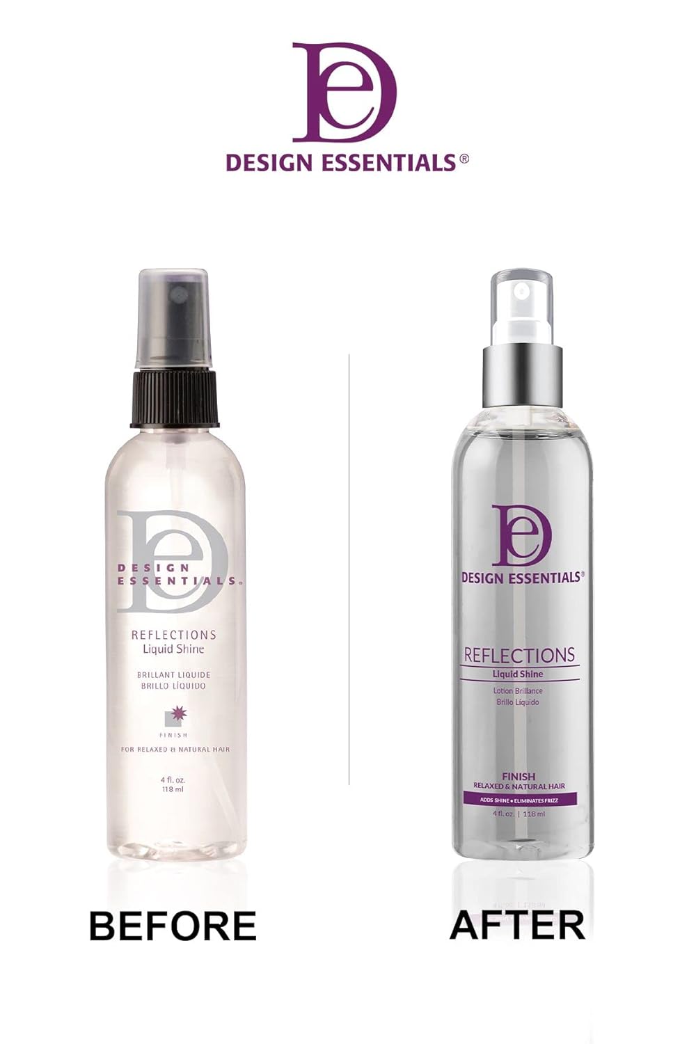 Design Essentials Reflections Liquid Shine Spray 118ml