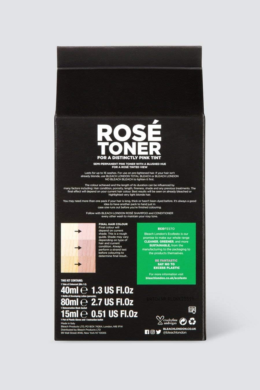 Bleach London Rose Toner