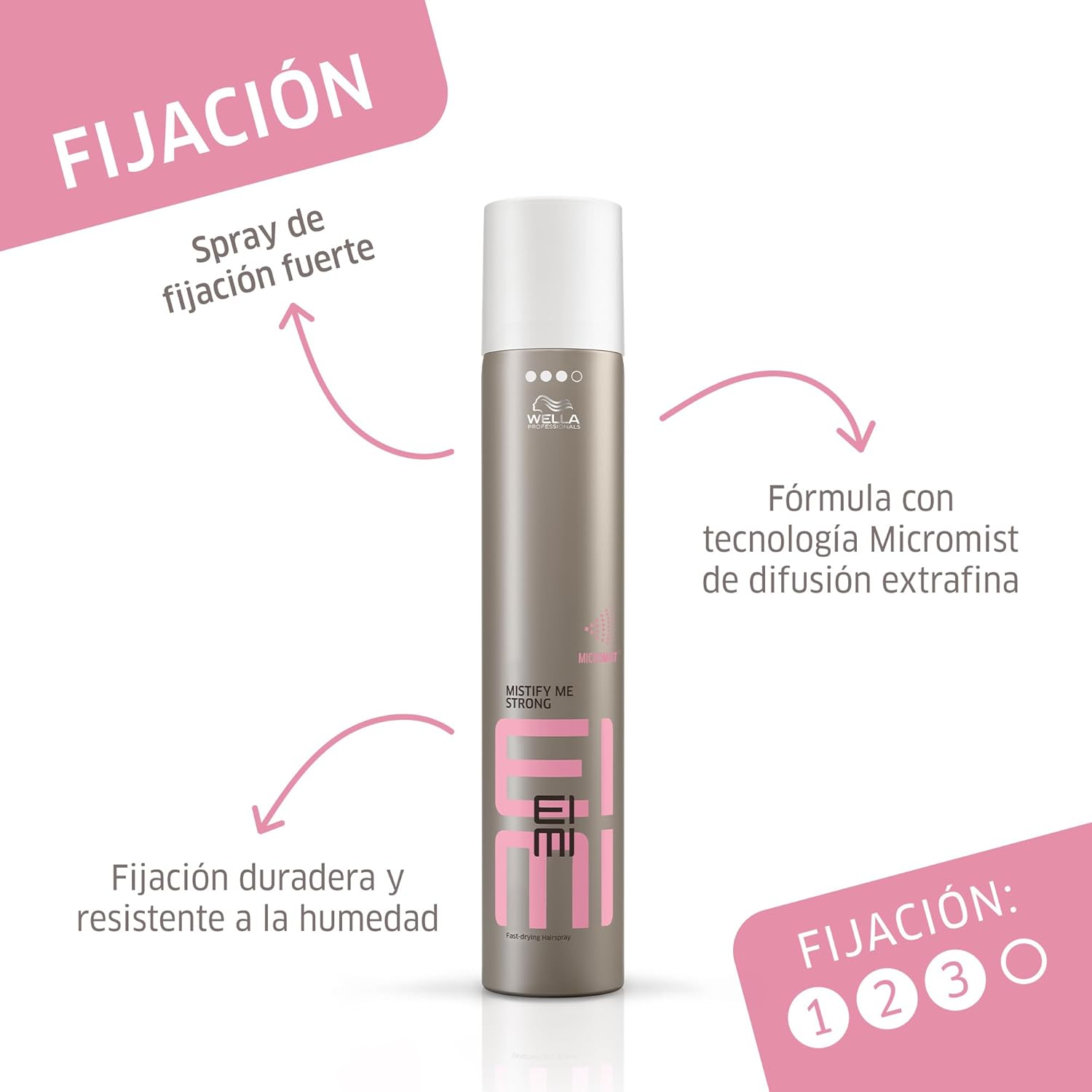Wella EIMI Mistify Me Strong Fast Drying Hairspray 300ml / 500ml