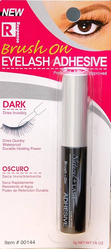Bee Sales Response Brush On Eyelash Adhesive 5g Clear / Dark