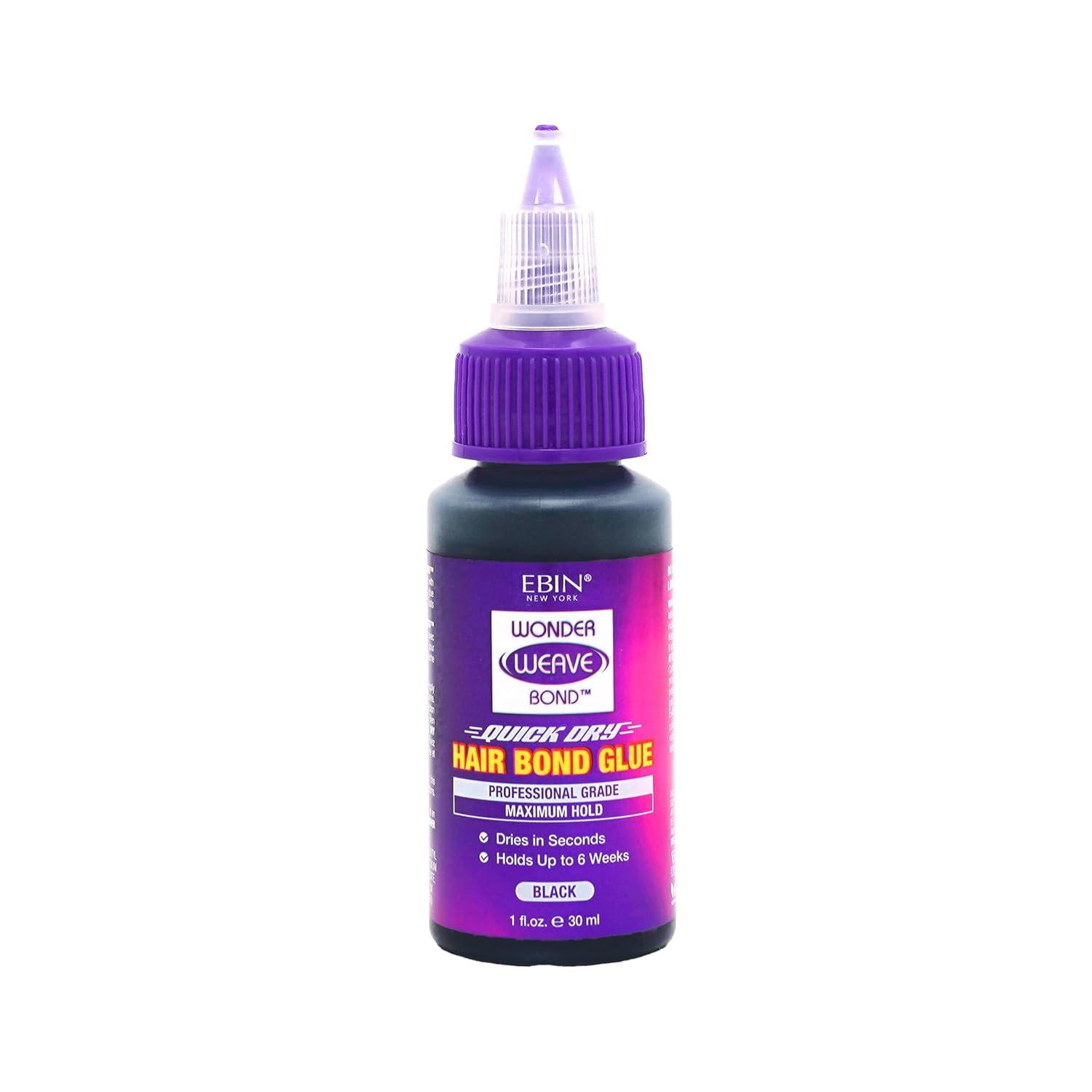 EBIN New York Wonder Weave Bond Hair Bond Glue Black 30ml / 60ml / 120ml