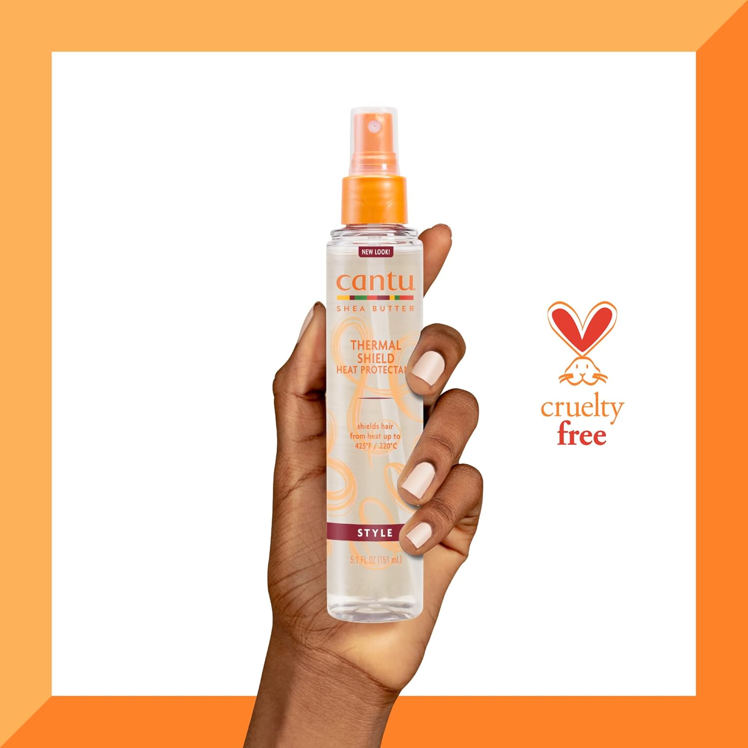 Cantu Shea Butter Thermal Shield Heat Protectant 151ml - Afro Hair Boutique