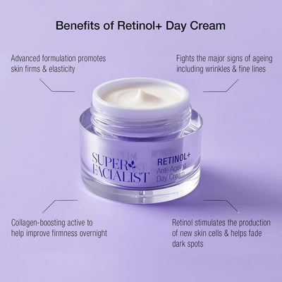 Super Facialist Retinol Anti Ageing Renewing Day Cream 50ml