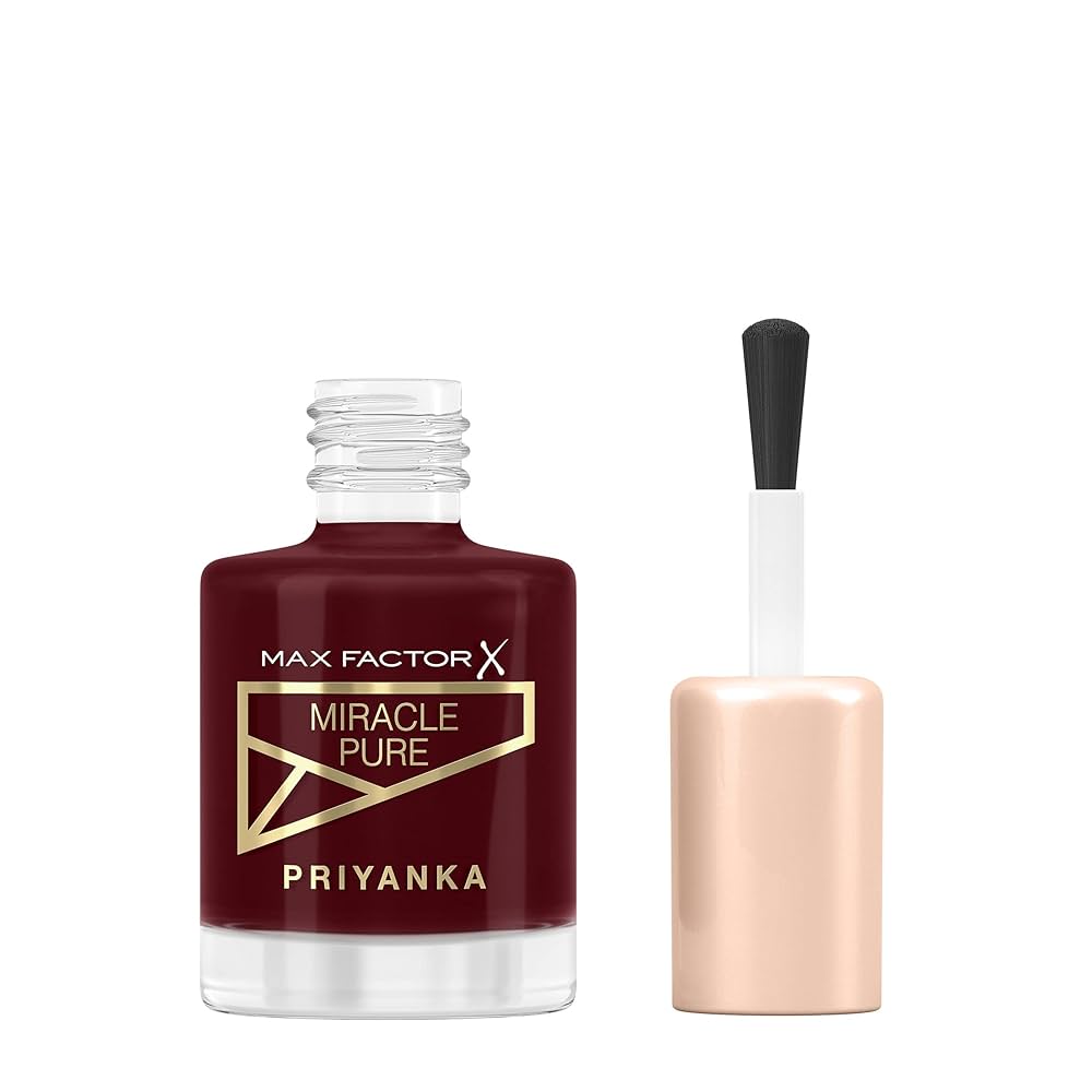 Max Factor Miracle Pure Nail Polish Priyanka Edition 380 Bold Rosewood