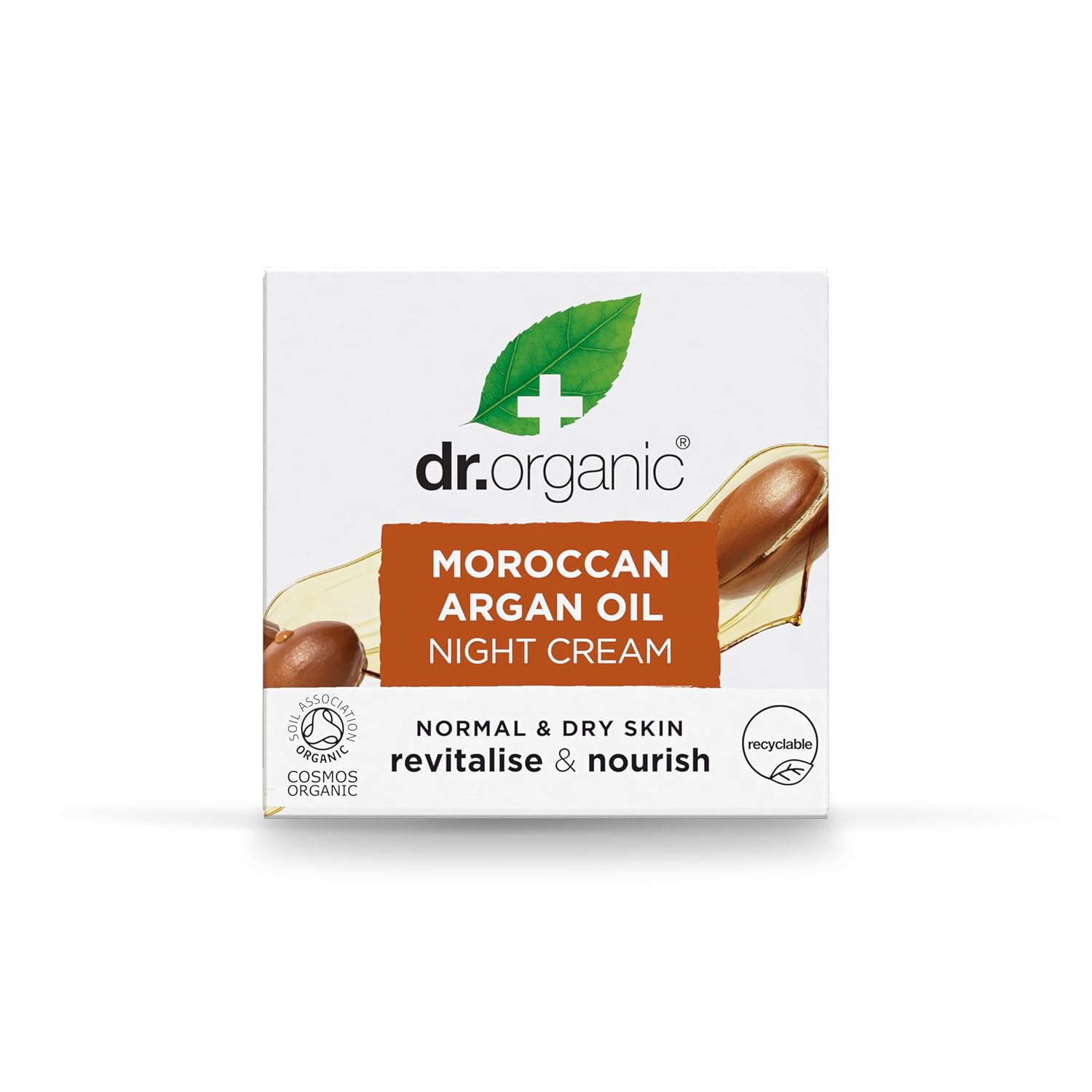 Dr Organic Bioactive Skincare Organic Moroccan Argan Oil Night Cream 50ml