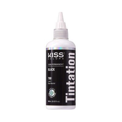 Kiss Products Kiss Colors Tintation Semi Permanent Black T998 148ml