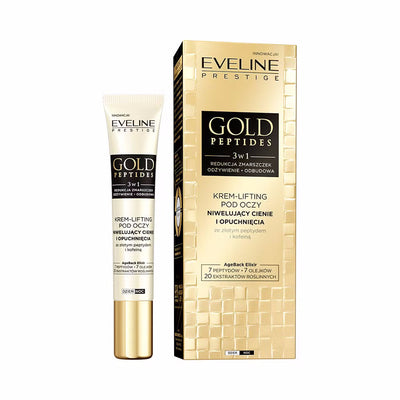 Eveline Gold Peptides 3 In 1 Eye Cream Lifting 20ml