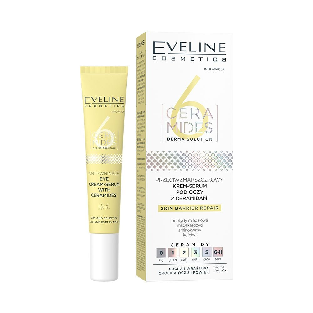 Eveline Ceramides Anti Wrinkle Eye Cream Serum 20ml