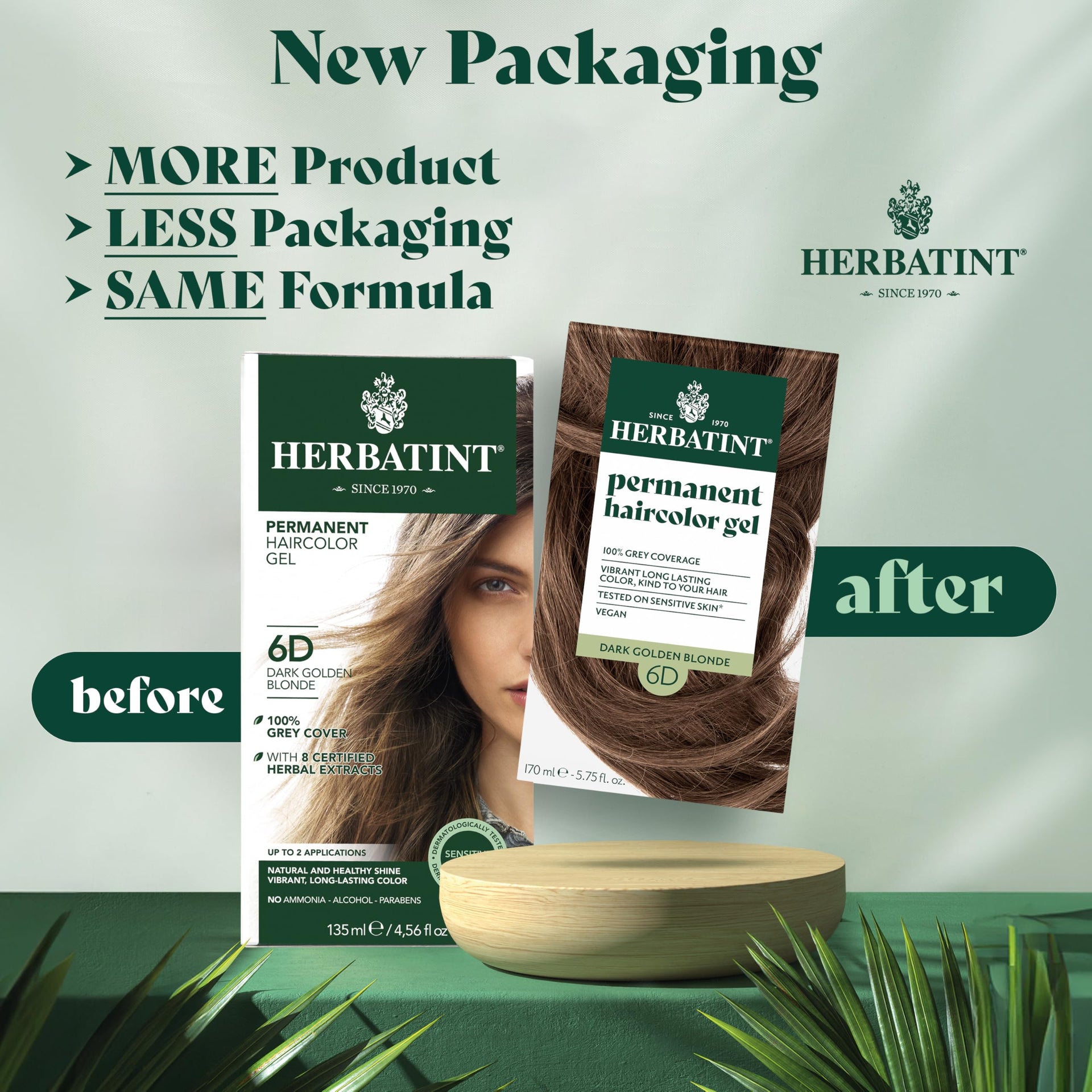 Herbatint Permanent Hair Color Gel 170ml / 150ml