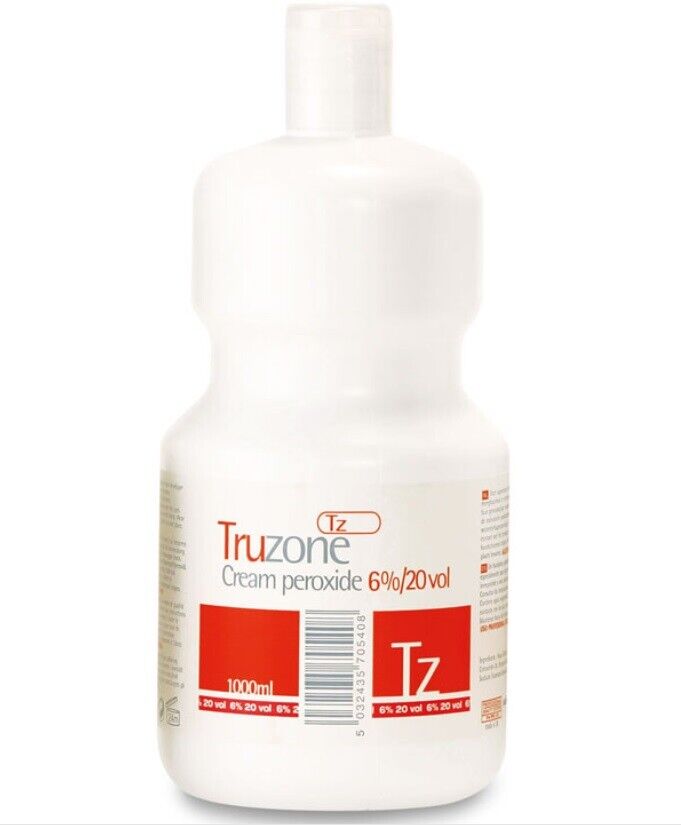 Truzone Cream Peroxide Hair Color Styling Tone Developer Bleach 250ml , 1000ml