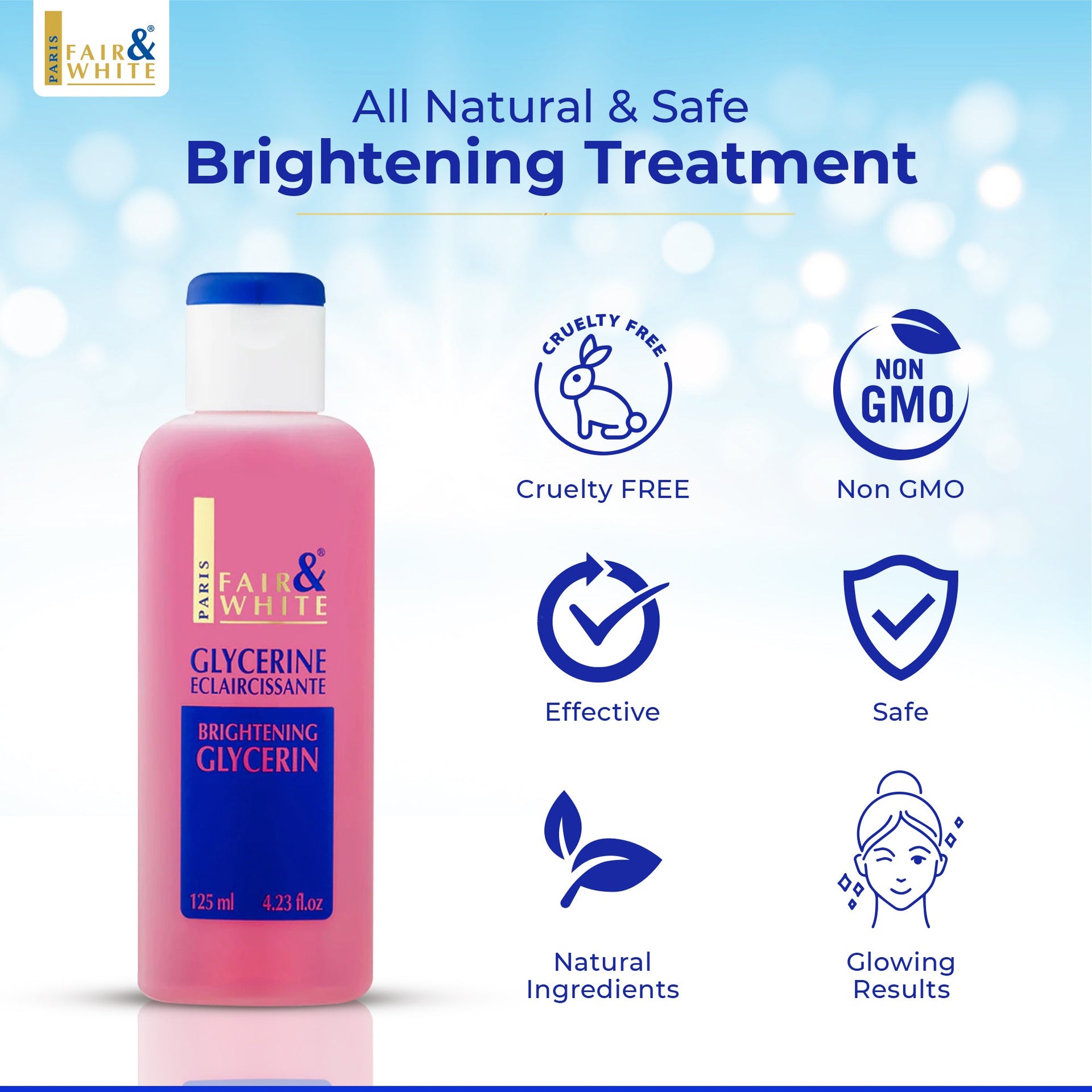 F & W Original Face Glycerin 125ml