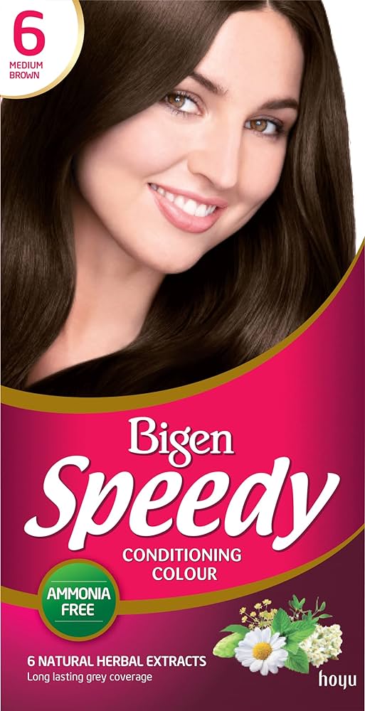 Bigen Women's Speedy Conditioning Hair Color NoAmmonia Natural Extract Full Range