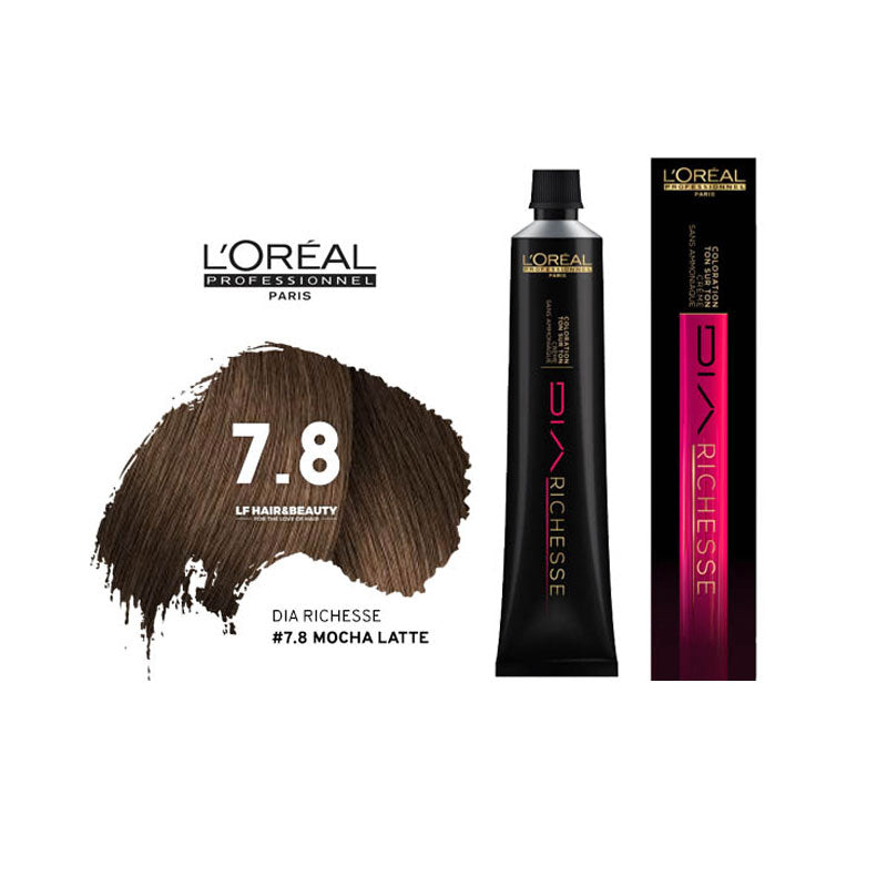 L'OREAL Dia Richesse Semi-Permanent Hair Colour Ammonia Free 50ml - All Shades