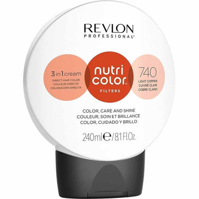 Revlon Nutri Color Filters 3 In 1 Colour Cream 740 Light Copper 240ml