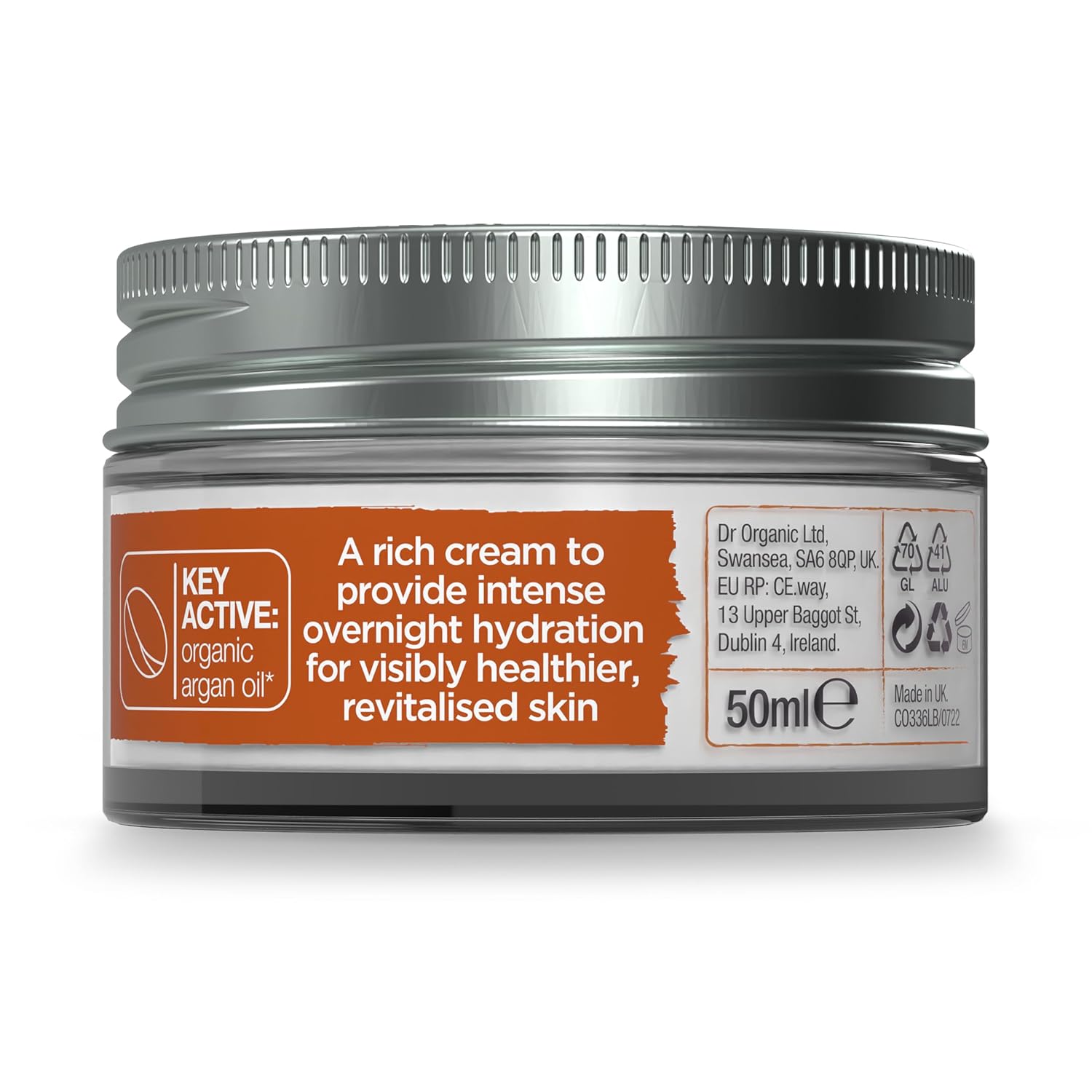 Dr Organic Bioactive Skincare Organic Moroccan Argan Oil Night Cream 50ml